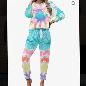 NBW Women’s Tie Dye Lounge Set